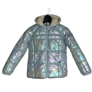 Limited Too Iridescent and Cream Jacket